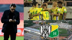 Michel Deller y Atlético Huila.