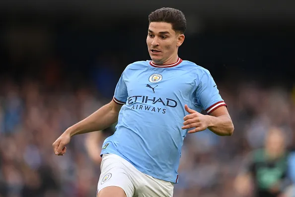 Julián Álvarez. Getty.