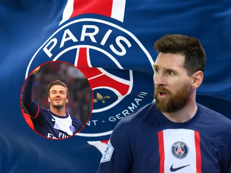 Beckham traicionó a Messi con su opinión sobre los fanáticos de PSG