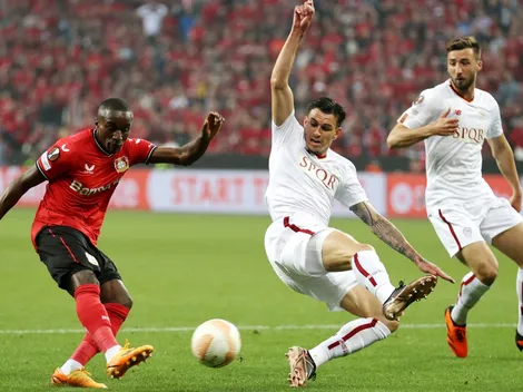 Roma resistió ante Bayer Leverkusen y es finalista de la Europa League