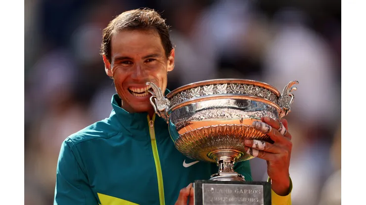 Rafael Nadal en Roland Garros.