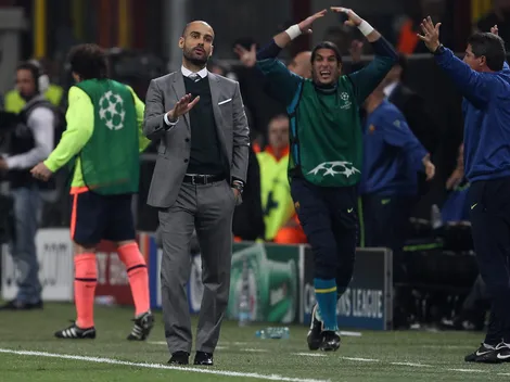 ¿Cuántas veces Pep Guardiola enfrentó equipos italianos y cómo le fue?