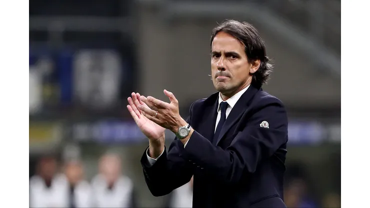 Simone Inzaghi, el entrenador finalista de Champions League con Inter.
