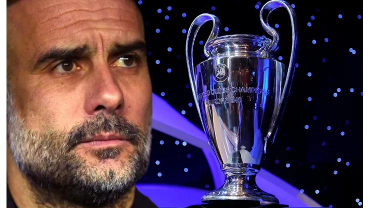 Pep Guardiola y la Champions League.