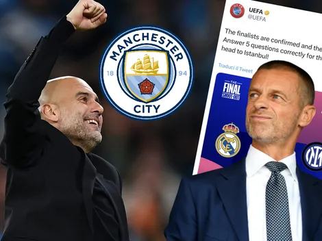 UEFA cometió un ERROR VIRAL insólito en Twitter y Manchester City se vengó