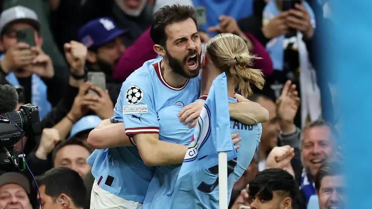 Bernardo Silva, figura indiscutida y clave para el triunfo y el pase a la final de Manchester City.