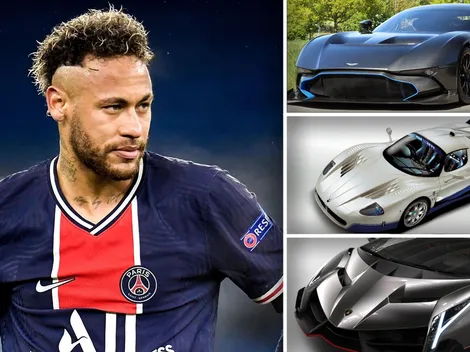 ¡ÉPICOS! Los 3 superdeportivos más costosos de la colección de Neymar
