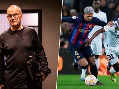 Bielsa : "Xavi vio a Araújo como un antídoto para frenar a Vinicius"