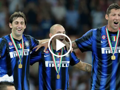 VIDEO | Dos leyendas de Inter vieron el derbi con los Ultras