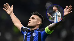Lautaro Martínez habló muy bien de Messi y cómo lo ayudó.
