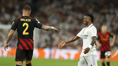 Vinicius, Kyle Walker (IMAGO / AFLOSPORT)