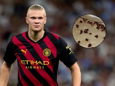 "Son como heces": la 'desagradable' cena viral de Haaland