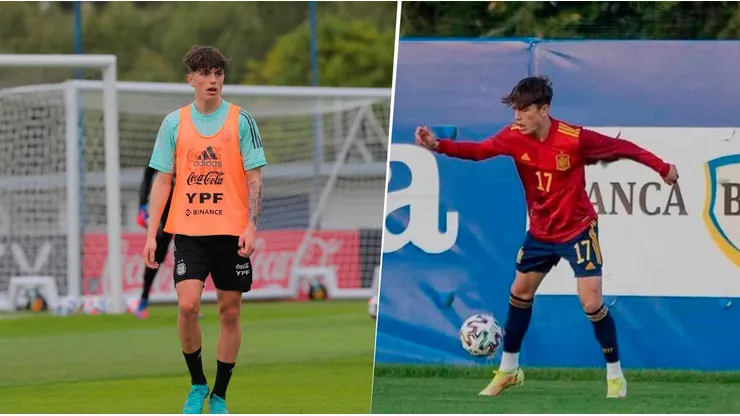 Alejandro Garnacho decidió jugar para la Selección Argentina. Foto: AFA.