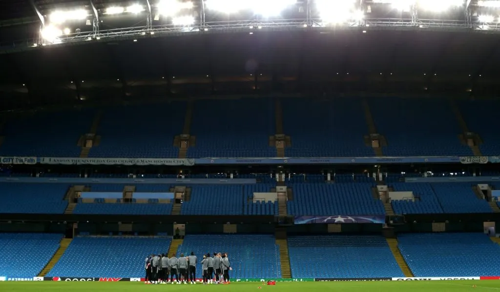 Etihad Stadium view: Getty