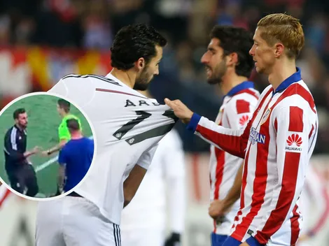 ¡Se calentó el derbi juvenil! Álvaro Arbeloa y Fernando Torres a los empujones