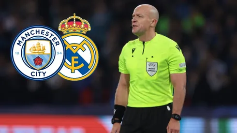 Árbitro para Manchester City vs. Real Madrid.