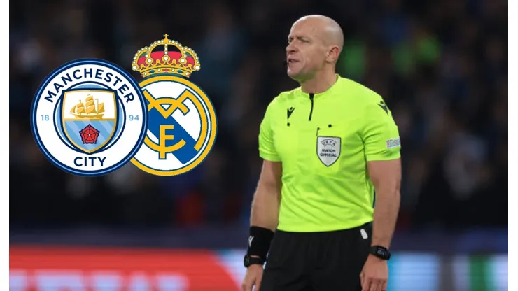Árbitro para Manchester City vs. Real Madrid.