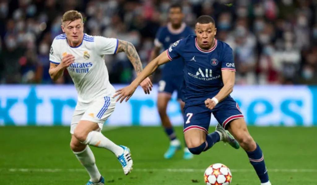 Kylian Mbappé vs. Real Madrid: Getty