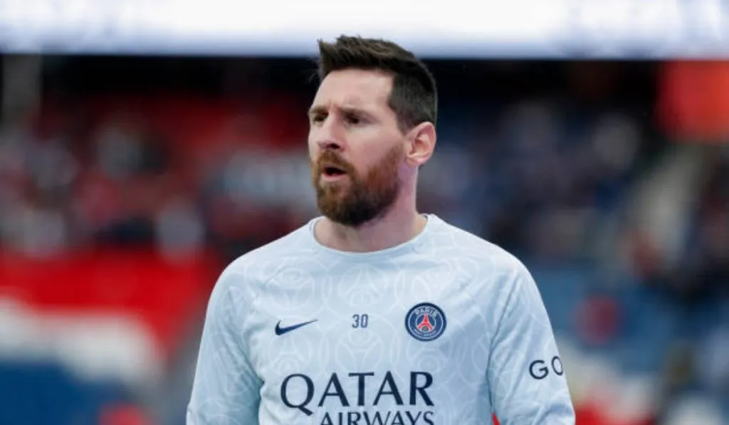 Lionel Messi en PSG: Getty