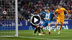 VIDEO | Lewandowski acercó a Barcelona al título con un poco ortodoxo rodillazo