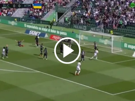 ¿El VAR sigue durmiendo? El detalle que generó polémica en el gol del Elche vs. Atlético