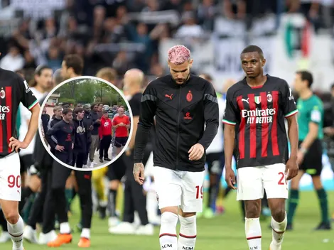 Nuevo encuentro entre jugadores de Milan y los ultras