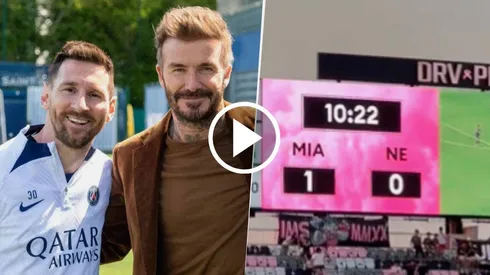Los hinchas del Inter de Miami pidieron por Lionel Messi. Getty Images.