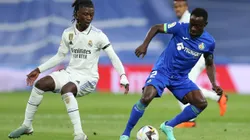 Eduardo Camavinga, en el partido ante Getafe.