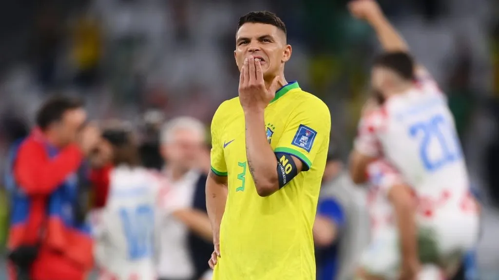 Thiago Silva, histórico defensor brasileño (Getty Images)
