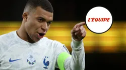 Kylian Mbappé le declaró la guerra a L'Equipe. Getty Images.