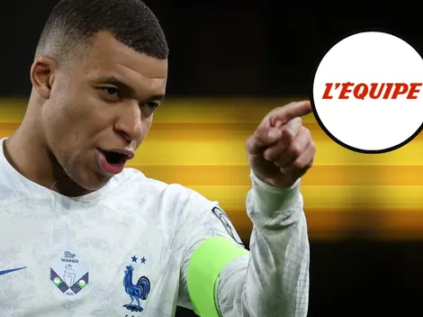 Mbappé desmintió públicamente a L'Equipe