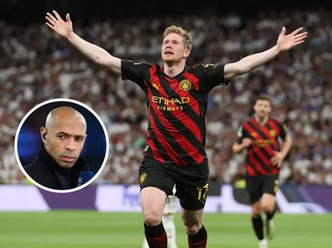 Se calentó: la reacción de Henry al MVP de Kevin De Bruyne