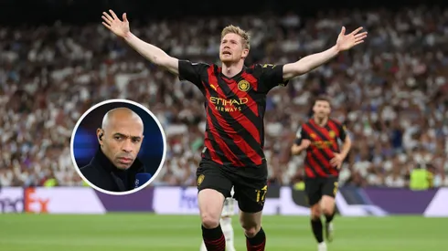 Kevin De Bruyne, Thierry Henrry (Getty)