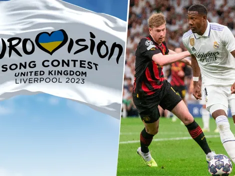 Insólito: Eurovisión ayuda a Real Madrid ante Manchester City