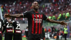 Rafael Leao acordó su continuidad con el AC Milan. Getty Images.