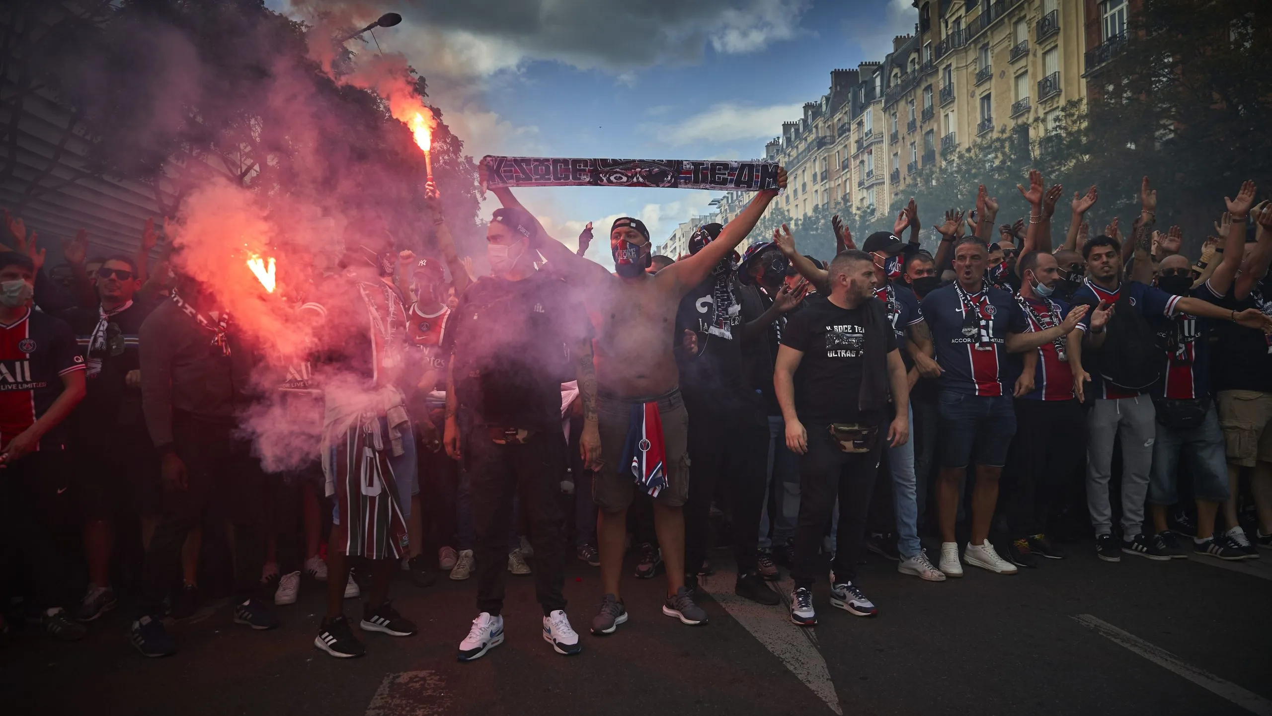 Los ultras del PSG no estarán presentes en los últimos partidos del elenco de Christophe Galtier por la Ligue 1. Getty Images.