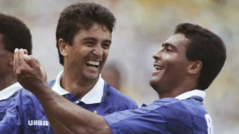 Bebeto y Romario en Estados Unidos 1994. Getty Images.