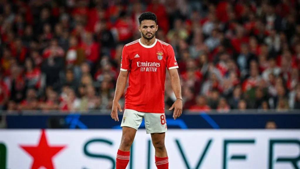 Gonçalo Ramos, goleador de Benfica (Getty Images)