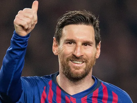 El guiño del Barça a Messi