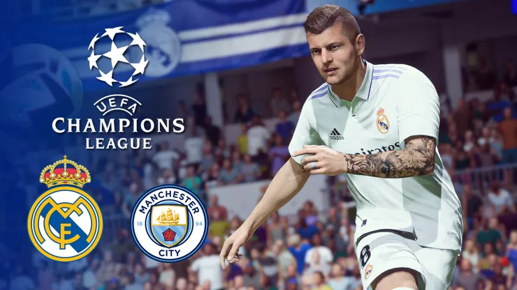 Real Madrid vs Manchester City - Pronóstico Semifinal Champions League según FIFA 23