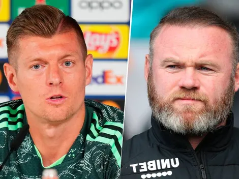 Kroos le respondió a Wayne Rooney