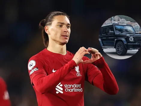 No te lo esperarías: Así es y esto sale el auto que maneja Darwin Núñez en Liverpool