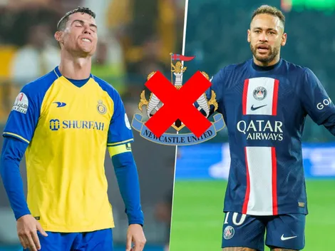 Newcastle le cierra la puerta a Cristiano Ronaldo y Neymar