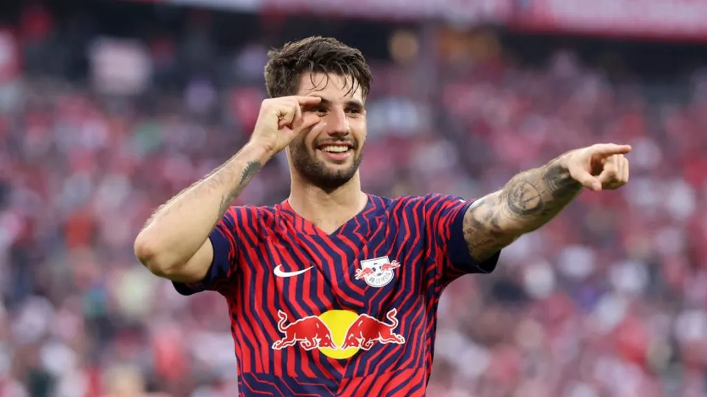 Dominik Szoboszlai, el nuevo fichaje del Liverpool (Photo by Alex Grimm/Getty Images)