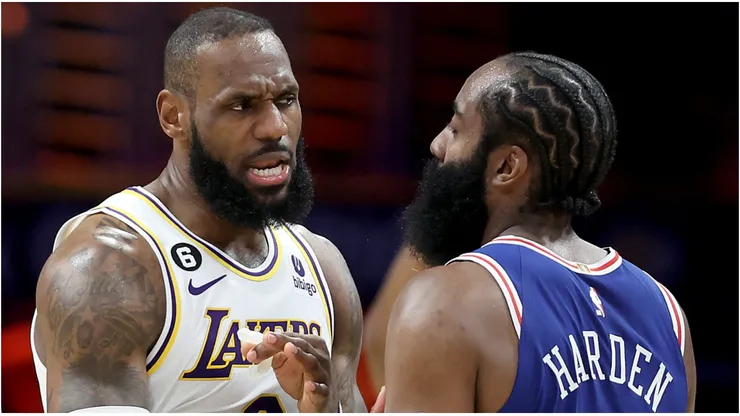 LeBron James y James Harden