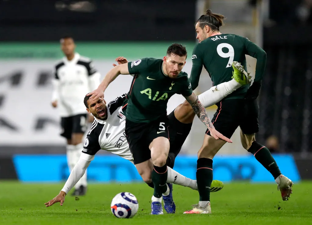 Pierre-Emile Höjbjerg con el Tottenham (Photo by Kirsty Wigglesworth – Pool/Getty Images)
