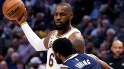 LeBron James y Kyrie Irving.