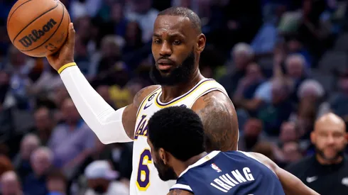 LeBron James y Kyrie Irving.