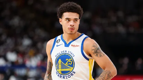 Lester Quiñones con Golden State Warriors.