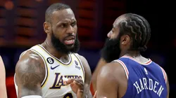 LeBron James y James Harden.